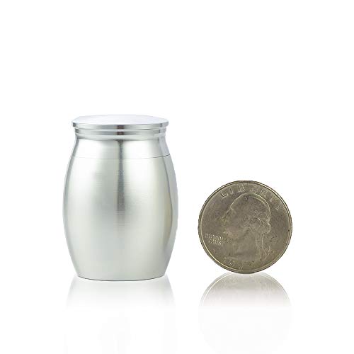 Mini Urns for Ashes Mom Dad Brother Sister Moon Star Angel Wings Your Light Shines Upon Us Always in Our Hearts Cremation Keepsake Memorial Your light Shines upon us…