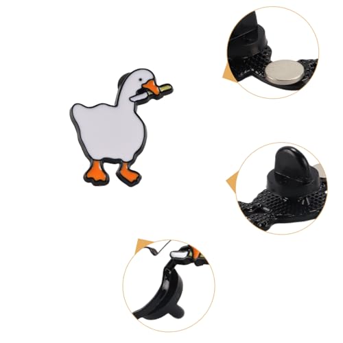 Pack of 2 Funny Stabby Goose Needle Holders, Needle Holder Magnet, Nanny Craft Accessories