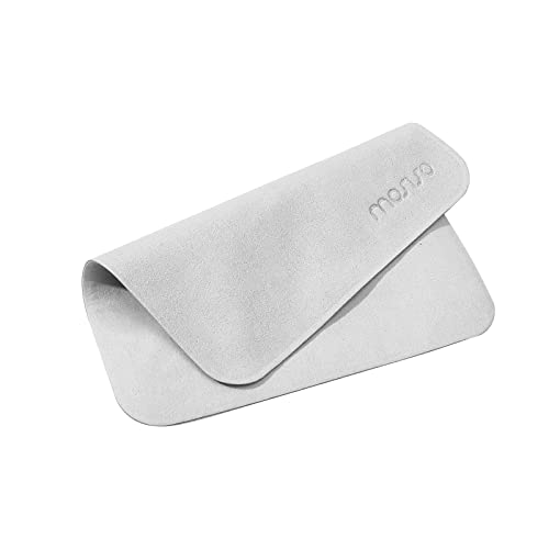 MOSISO Polishing Cloth, 2PCS Electronic Screen Cleaning Cloths, Grey