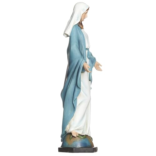Joseph's Studio by Roman Our Lady of Grace Statue, 10.25" Religious Tabletop Figure, Renaissance Collection, Faith Decor