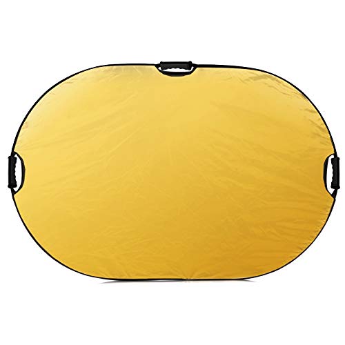 Selens 5-in-1 Oval Reflector with Handle for Photography Photo Studio Lighting & Outdoor Lighting (32 x 48 Inch) 32 x 48 Inch Oval Reflector