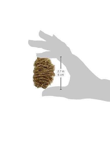 ERSA Dry Sponge Made of Metal Wool 0008M/SB - Dry Cleaner Made of Special Spiral Metal Wool for Cleaning Soldering Tips - Suitable for Lead-Free and Lead Soldering (Pack of 2) Pack of 2