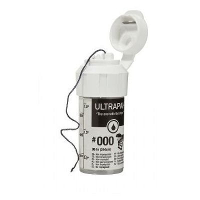 [Australia - AusPower] - Ultrapak Dental Gingival Retraction Knitted Cord Size 000 Ultradent (9331) 