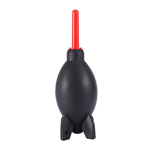 Rocket Air Blower Duster for DSLR Camera CCD Lens Keyboard Cleaning, & Non , Air Inlet Valve Design, Free Standing Tripod Base