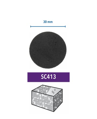 Dremel SC413 EZ SpeedClic Sanding Discs - Accessory Set for Multifunctional Tool with 6 Sanding Discs Grit 240 30 mm, for Surface and Edge Sanding of Wood, Plastics, Metal Pipes and Much More