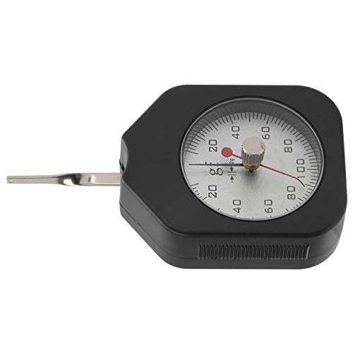 Kadimendium SEG-100-2 dial tension meter tester, 100g pocket gram force meter with double pointer display