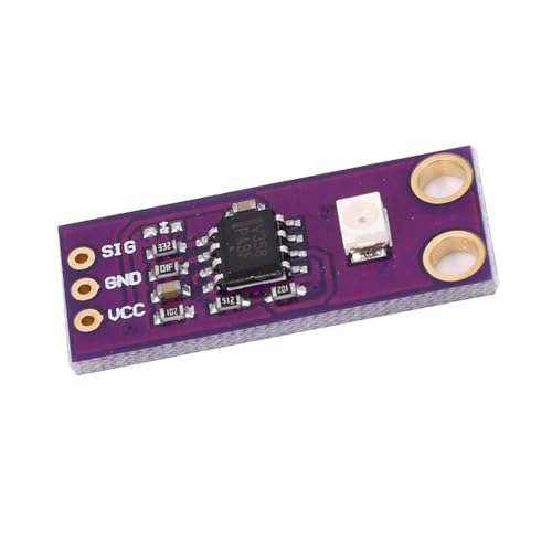 Hailege 2pcs GUVA-S12SD UV Light Sensor UV Sensor Module S12SD Light Sensor Wavelength Detection Range 240nm-370nm 130 Degree Wide Angle Detection