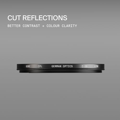 Gobe 77mm Circular Polarizing (CPL) Lens Filter (Pro)