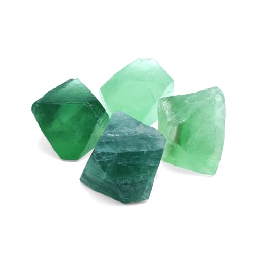 Starborn Green Fluorite Octahedron Crystal, Large - 1 piece