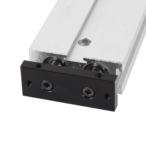 Riven TN10-150 Dual Action Pneumatic Air Cylinder 10mm Bore, 150mm Stroke, Aluminum Double Rod with Magnet for Auto Equipment
