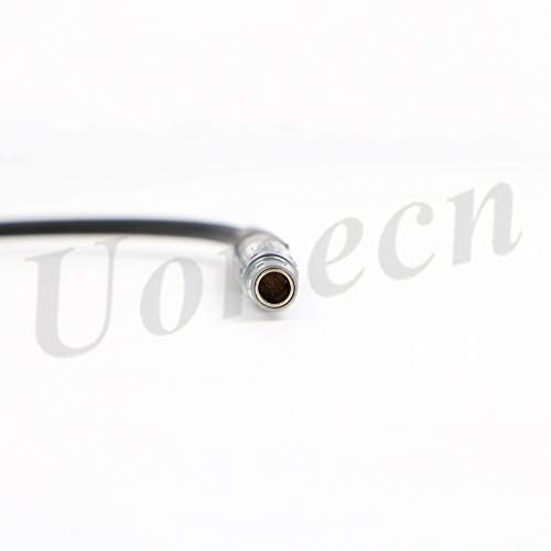 Uonecn Flexible 00B 4 Pin Male to BNC Plug Audio Timecode Cable for Red Epic Scarlet Camera Cable