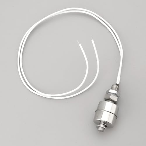 2pcs 45mm Liquid Water Level Float Switch Control Sensor Stainless Steel Float Switch Automatic Liquid Level Sensor for Water Tank Household Water Tower