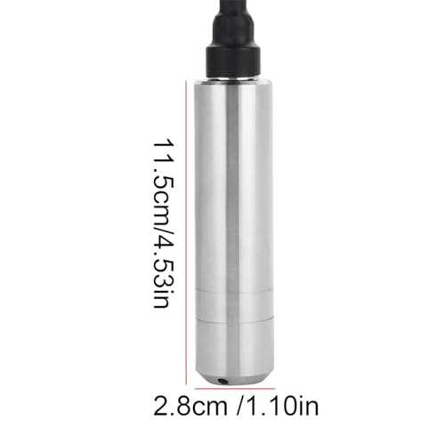 Throw-In Submersible Liquid Water Level Sensor Transmitter Depth Detection Range Waterproof Liquid Level Measurement Sensor