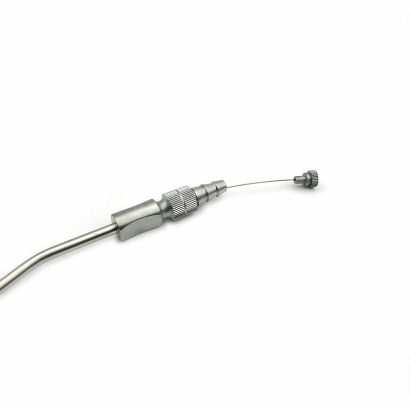[Australia - AusPower] - 3PCS Dental Surgical Aspirator Ferguson Frazier Suction Tube Laboratory Tube 3mm/4mm/5mm Implant Tool 