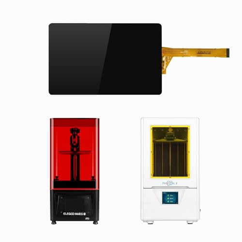 chitu systems 5.5 Inches LCD Screen for Elegoo Mars Pro/Anycubic Photon S 3D Printer Replacement, LS055R1SX04 Sharp04 2K LCD Screen with Protective Glass, 1440 × 2560 Resolution (for Photon S)