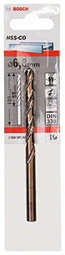 Bosch Professional Metal Drill Bit HSS-Cobalt, 2608585857 1 piece Ø 6,8 mm
