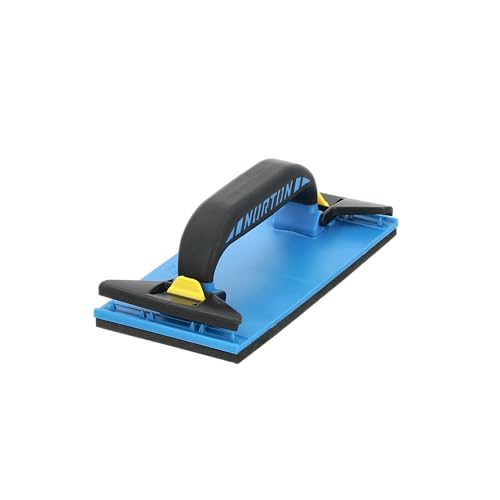 Norton A259 3X ergonomic hand sander, 7-inch sanding sheet holder with contoured grip