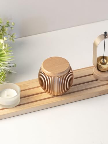 Small Urns for Human Ashes, Cremation urn for Pets, Mini Aluminum Alloy Urn, Sharing Memorial, Metal Ash Keepsake, Keepsake for Cremation Ashes (Rose Gold)