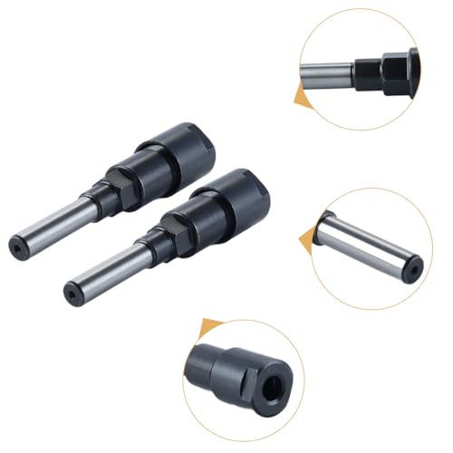 Ausi Extension Collet Cutter 8 mm, Collet Cutter, for Trimming Engraving Machine (8 mm Shank)