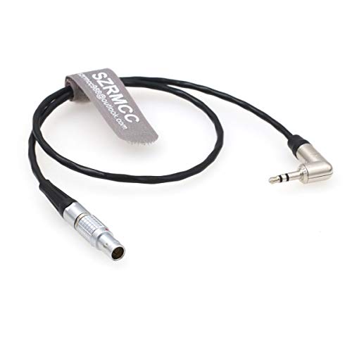 SZRMCC Tentacle Sync Zaxcom 3.5mm to EXT 9 Pin Timecode Cable for RED Komodo 6K Digital Camera (Straight 9 Pin) Straight 9 Pin