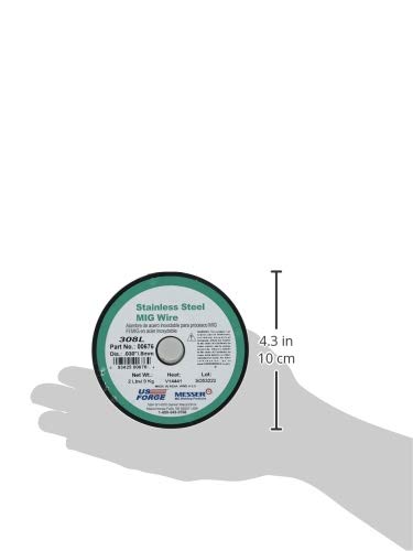 US Forge Welding Stainless Steel MIG Wire .030 2-Pound Spool #00676