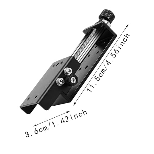 Z Axis Adjuster Z Axis Lift Focus Control Engraving Machine Z Axis Linear Rail Module Versatile Metal Adjustable Focusing Fixed Mounting Bracket