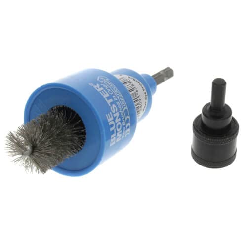 [Australia - AusPower] - Power Deuce Copper Fitting Brush Tool Pack with Quik-Change Chuck Adaptor (1/2", 3/4", 1" Sizes) 