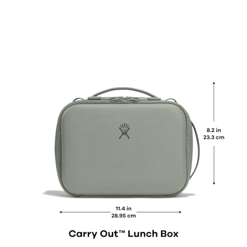 Hydro Flask Carry Out Lunch Box – Insulated Adult Lunch Cooler for Men and Women 5 L Beachplum Black 1 EA