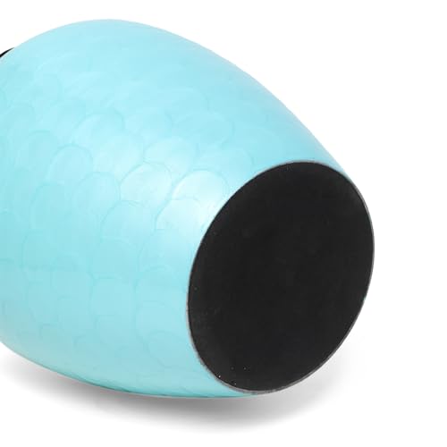 Ocean Blue Mini Urn for Human Funeral Remains | Serenity Funeral Ash Storage Box | Velvet Pouch | Paper Funnel | Beautifully Handcrafted Sacred Ash Containers Small Ocean Blue