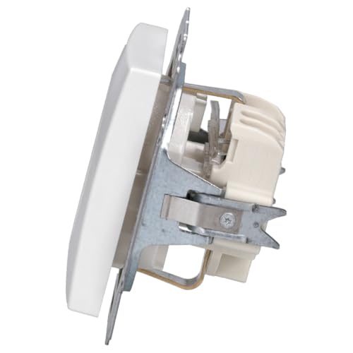 Busch-Jaeger Schuko Socket Outlet Insert 20 EUC-914 Alpine White Busch-Balance SI Socket 4011395191200 | (thermoplastic) Alpine white Busch-balance SI 2CKA002011A6232 Plug-in outlet