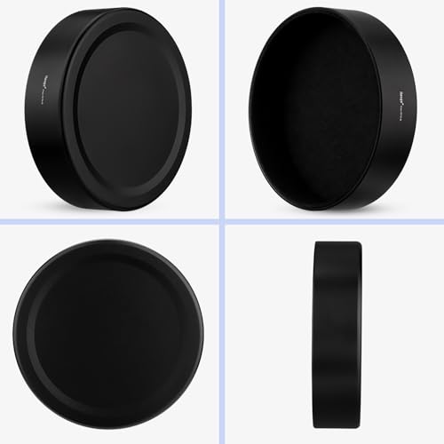Haoge Metal Front Lens Cap Cover for Fujifilm GFX100RF Camera Accessories Black Cap-GFX-B
