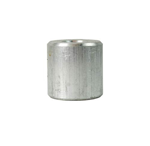 Agency 6 aluminum spacers, 10-pack, 1/2-inch OD x 1/4-inch ID x 5/8-inch length