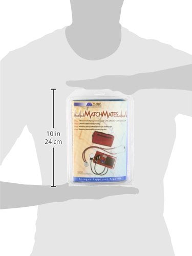 [Australia - AusPower] - MABIS MatchMates Aneroid Sphygmomanometer and 31" Sprague Rappaport Stethoscope Combination Manual Blood Pressure Kit with Calibrated Nylon Cuff and Oversized Carrying Case, Adult Teal 