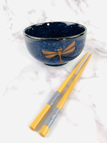 JapanBargain 3671, 10 Pack of 5 Pair Bamboo Chopsticks Set, Reusable Japanese Chinese Korean Wooden Chop Sticks, Hair Sticks, Dishwasher Safe, 9 inch