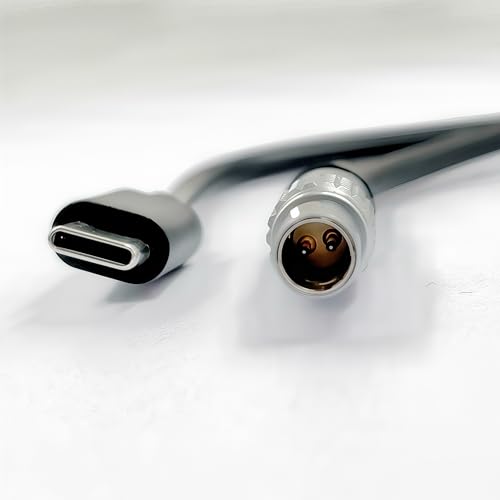 USB-C Type-C to Lemo-Compatible 0B 2Pin Male Cable Compatible with TILTA Teradek SmallHD Z Cam AntonBauer Pyxis Bond ARRI Ronin RED Komodo DJI-Ronin Paralinx Preston Transvideo (40”) 40”
