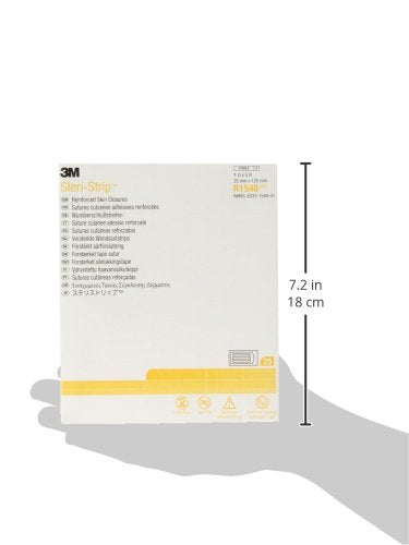 [Australia - AusPower] - 3M Steri-Strip Adhesive Skin Closures, 1" x 5", 25 Packs of 4 Strips 