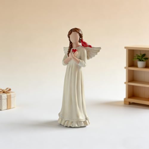 Guardian Angel Figurine, Resin Angel Statue Home Decor Ornament (Guardian Angel) Guardian Angel