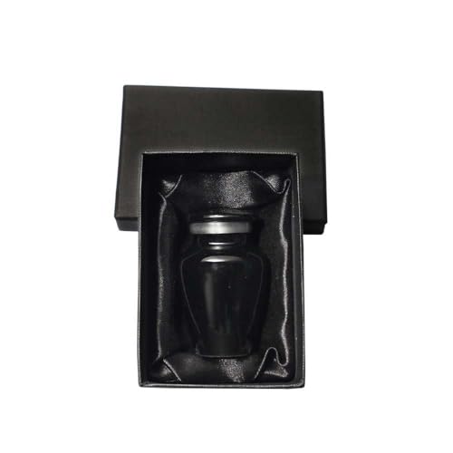 Keepsake Cremation Urn Mini Urns Decorative Urns A Beautiful Funeral Urn for Your Loved Ones Keepsake Urn for Human Ashes Cremation Urns Aluminum Metal (Design-5, 3 inch) Design-5