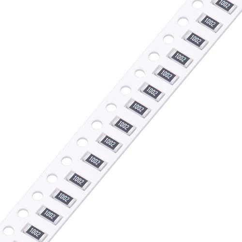 AUKENIEN 1206 SMD Resistor Assortment 45 Values 1800 Pieces 0R to 10M Ohm Resistor 1/4W SMT Resistors Kit with ±5% Tolerance 1206 ±5% Widerstand