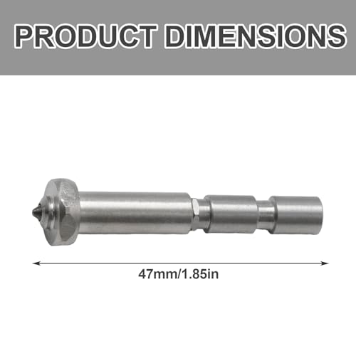 Hotend Kit Replacement for Anycubic Kobra 3 Max, Quick Swap Hardened Steel Nozzle, High Flow High Speed Hot End Assembled Kit for Kobra 3 Max Combo 3D Printers