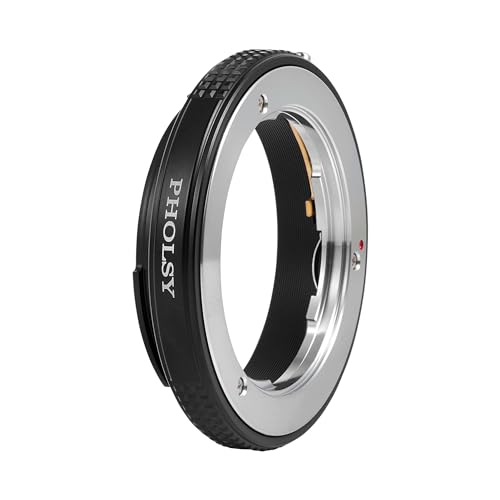 PHOLSY Lens Adapter Compatible with Minolta MD MC Lens to Canon EF Camera Minolta MD to EOS (Macro)