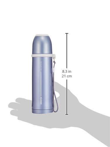 Zojirushi Water Bottle Stainless Steel Bottle 250ml SS-PC-25-AH Metallic Blue 8.5 Ounces