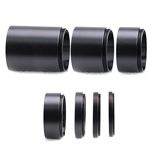M42 T2 Extension Tube Kit for Telescope, M42x0.75, 7-Piece Extension Tube Set – 1.25" / 7-Piece