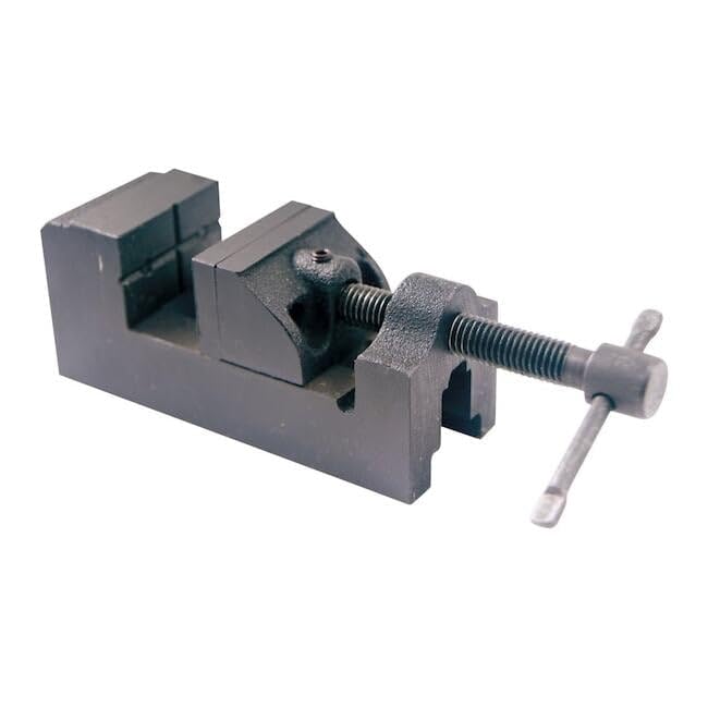 HHIP 3900-1730 Grooved Jaw Drill Press Vise, 1.5" Width x 1" Depth Jaw, 1.5" Jaw Opening (Pack of 1) 1-1/2" Jaw Width