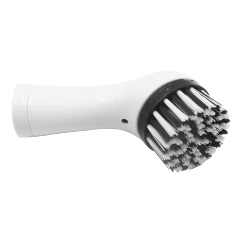 Riven Electric Cleaning Brush Cordless Battery Powered Scrubber with 3 Brush Heads for Kitchen Bathroom Tile Floor Black