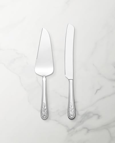 Lenox 897915 Holiday 2-Piece Dessert Set, Christmas Serveware, Serving Utensils