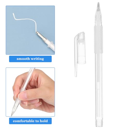 Healeved Eyebrow Mapping Pen White for Precise Marking of Eyebrow Lines Manual 15.00 cm for Professional Eyebrow Tattoos and Skin Marking 1 pc. (pack of 1)