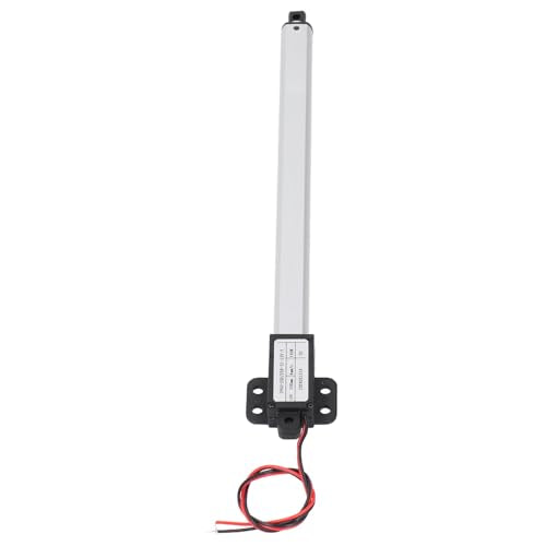Electric Micro Linear Actuator, 12V 200mm 150N Thrust 4mm/s Speed Stroke Automatic Lifting Motion Linear Actuator Motor, for Agricultural Machinery