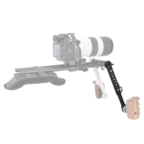NICEYRIG Rosette Mount Extension Arm for DSLR 15mm Shoulder Rig Support-637
