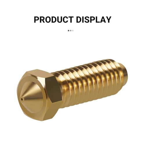 KOYOFEI 20PCS Brass Nozzle Kit for Kobra 2, 3D Printer Accessories 8PCS 0.4mm, 3PCS 0.2mm, 0.6mm, 0.8mm, 1.0mm Brass Nozzles Kit for Kobra 2 Neo, Kobra 2 Pro/Plus/Max Kobra 2 Brass